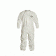 DuPont Tychem SL White LG Coveralls with Laydown Collar and Elastic Wrists w/ Ankles, Case of 6