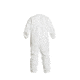 DuPont Tyvek IsoClean Coverall, Clean-Processed and Sterile, White, Med, Case of 25, IC182BWHMDCS