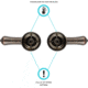 Dura Faucet Classical Lever Plastic Handles Oil Rubbed Bronze, DF-RKC-ORB