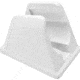 Dura Faucet Hand Held Shower Wand Bracket, White, DF-SA156-WT