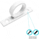 Dura Faucet RV Shower Hose Ring, White, DF-SA155-WT