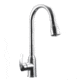 Dura Faucet Single Handle Pull Down RV Kitchen Faucet Chrome, DF-NMK508-CP