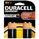 Duracell Coppertop Battery, 9 Volt, 2 Pack, MN1604B2Z