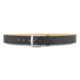 1-1/2" Plain Leather Garrison Belt with Nickel Buckle