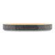 1-1/2" Plain Leather Hook &amp; Loop Tip Garrison Belt