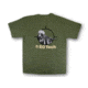 EOTech HWS T-Shirt, Military Green, back