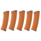E&amp;L Manufacturing 74N Mid-Cap, 120 Rounds, Rifle Magazine Box Set, 5 Pieces, Orange, 120, EL-74NCX5