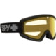 Spy Optic Crusher Elite Snow Goggles, Black Frame, Yellow Lens, One Size, 153993