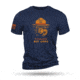 Nine Line 2A Bear Navy Triblend T-Shirt M 78AB510B, NV2ABEARTSTRINAVYM