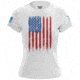 We the People Holsters Fresh Paint American Flag Womens Short Sleeve Shirt A9FAEF81, 6729766174818