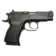 EAA Witness-Compact Pistol, .40 S&amp;W, 3.6 in barrel, blued carbon steel frame, black rubber grip, recoil operated semi-automatic, double-action, frame mounted safety, 3-dot combat, 12 round magazine, EAA-WTNS-CPT-FRRMPG