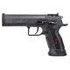 EAA Witness-P-Match Pistol, 9mm Luger, 4.75 in barrel, black polymer frame, integrated polymer grip, recoil operated semi-automatic, single-action, fixed blade front, adj. target rear, 17 round magazine, EAA-WTNS-P-MTC-3-FRRMPG