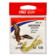 Eagle Claw Aberdeen Hook,Non-Offset,Ringed Eye,Light Wire,Gold,A-Pack Hooks 202A-2