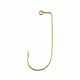 Eagle Claw Aberdeen Jig Hook,Non-Offset,90 Degree Leg,Forged,Gold,100-Box Hooks 575-1