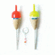 Eagle Claw Balsa Float,3/4in Oval 2 1/2in Stick Fixed EC510F
