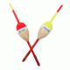 Eagle Claw Balsa Float,1in Oval 6in Stick Fixed EC490W