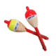 Eagle Claw Balsa Float,3/4in Oval 2 1/2in Stick Fixed EC510W