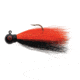 Eagle Claw Bucktail Jig Hook,Black/Orange ECJB1/4-BO