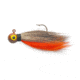 Eagle Claw Bucktail Jig Hook,Brown/Orange ECJB1/4-BRO