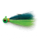 Eagle Claw Bucktail Jig Hook,Green/Chartreuse Glow ECJB1/4-GCGL