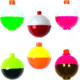 Eagle Claw Colored Snap On Float Assortment,1in FSASSTCL-1