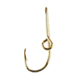Eagle Claw Hat Hook Tie Clasp on Clip Strip,Gold 155AQS