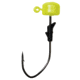Eagle Claw Lazer Sharp Pro-V Finesse Jig, Chartreuse, 1/8oz, 5 per Pack, LNJ18-03