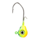 Eagle Claw Lazer Sharp Pro-V Tear Drop Jig, 3/0 Hook, Firetiger, 3/8oz, 5 per Pack, LSTDPV38-23