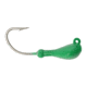 Eagle Claw Lazer Sharp Sparkie Jig, Green, 1/4oz, 5 per Pack, LSSWS14G