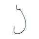 Eagle Claw Lazer Sharp Value Series Extra Wide Gap Worm Hook, Platinum Black, Size 2/0, 15 per Pack, LPA092GH-2/0
