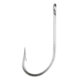 Eagle Claw O'Shaughnessy Hook,Non-Offset,Ringed Eye,Forged,Stainless Steel,100-Box Hooks 254SS-1/0
