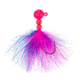 Eagle Claw Salmon/Steelhead Marabou Jig,1/4oz,Blue/Pink ECSSJ14-012