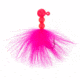 Eagle Claw Salmon/Steelhead Marabou Jig,1/8oz,Fluorescent Pink ECSSJ18-010