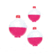 Eagle Claw Snap On Float Assortment,Pink/White FASSTPWBC