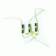 Eagle Claw String Bobber Stop w/Beads 07090-001