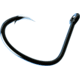 Eagle Claw Trokar Lancet Tournament Non-Offset Circle Hook, Forged, Wide Gap, Live Bait, Welded Eye, Black Chrome, Size 7/0, 50 per Pack, TK4TP-7/0