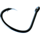 Eagle Claw Trokar Lancet Tournament Non-Offset Circle Hook, Forged, Wide Gap, Live Bait, Welded Eye, Black Chrome, Size 8/0, 50 per Pack, TK4TP-8/0
