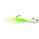 Eagle Claw Trokar Pro-V Bend Bucktail Jig, 3/4 oz, 3/0 Hook Chartreuse, TKBJ34C-3/0