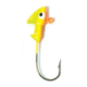 Eagle Claw Walleye Jig Hook,Size 3/8oz,Chart/Orange ECJH38-CHOR