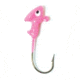 Eagle Claw Walleye Jig Hook,Size 3/8oz,Pink Uv ECJH38-PUV