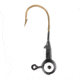Eagle Claw WBH12-4 Ball Head Jig 1/2 OZ, Black, Bronze Hook 5 jigs per retail, WBH12-4