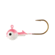 Eagle Claw WBH34-17 Ball Head Jig 3/4 OZ, PINK/PEARL, Bronze Hook 4 jigs per retail, WBH34-17