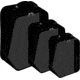 Eagle Creek Pack-It Reveal Cube Set, Black, Extra Small/Small/Medium, EC050406010