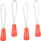 Eagle Creek Reflective Zipper Pull Set-Flame Orange