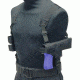 Eagle Industries Tanker Right Hand Shoulder Holster &amp; Mag Pouch, Black - Browning HiPower .45