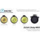 EAGTAC D25A RC MKII Flashlight, XML2 CW U4 LED, 405lm, Black, Small 4072