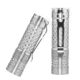 EAGTAC D3C RC Ti Flashlight, Luminus SST20 CRI-95 4000K NW LED, 510lm, Silver, D3C-CLICKY-TI-SST20-NW