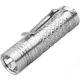 EAGTAC D3C RC Ti Flashlight, Luminus SST20 CRI-95 4000K NW LED, 510lm, Silver, D3C-CLICKY-TI-SST20-NW