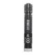 EAGTAC DX30LC2-SR Side-LED Rechargeable Flashlight, Spot XP-L HI V2 NW w/ Flood Nichia 219B CRI92 5700K LED, 1080lm/390lm, Black, DX30LC2SR-XPLHINW-SIDE219B-BASE