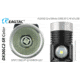 EAGTAC DX30LC2-SR Side-LED Rechargeable Flashlight, Spot XP-L HI V2 NW w/ Flood Nichia 219B CRI92 5700K LED, 1080lm/390lm, Black, DX30LC2SR-XPLHINW-SIDE219B-BASE